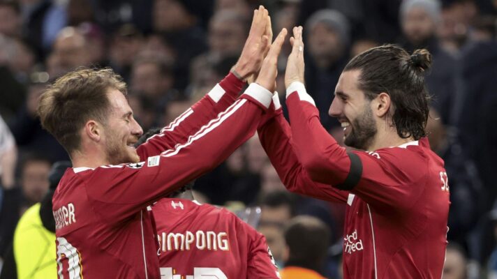 Alexis Mac Allister and Dominik Szoboszlai.