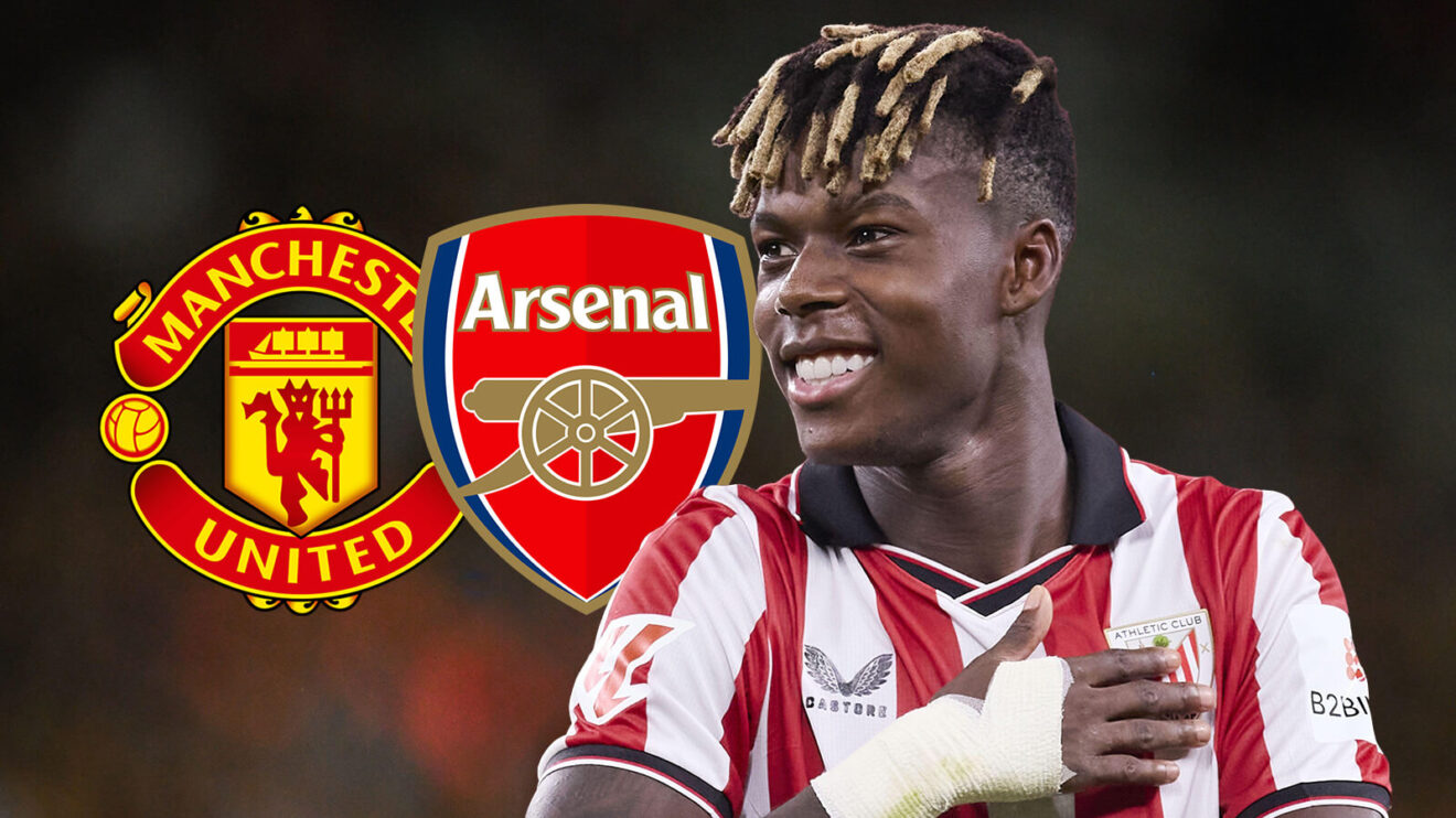 Arsenal, Man Utd target Nico Williams