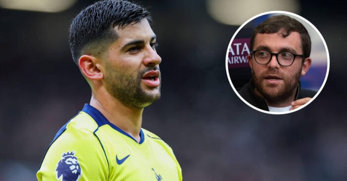 Tottenham Hotspur defender Cristian Romero wants to leave, according to Fabrizio Romano, inset