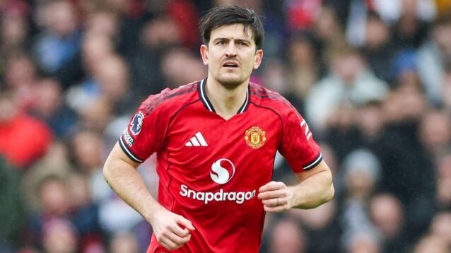 Man Utd centre-back Harry Maguire