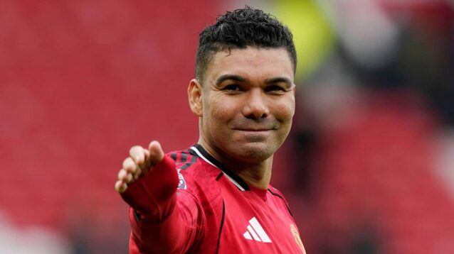 Man Utd midfielder Casemiro