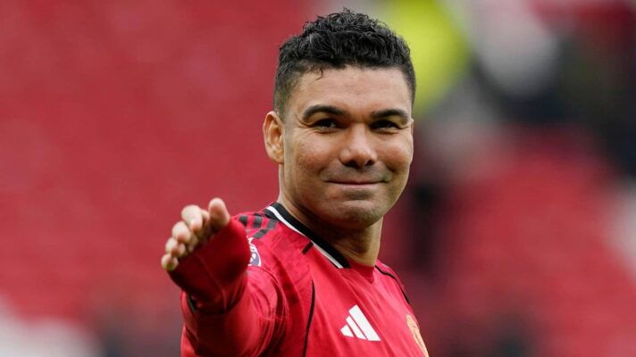 Man Utd midfielder Casemiro