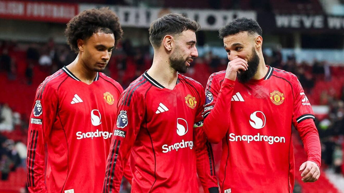 Man Utd trio Joshua Zirkzee, Bruno Fernandes and Noussair Mazraoui