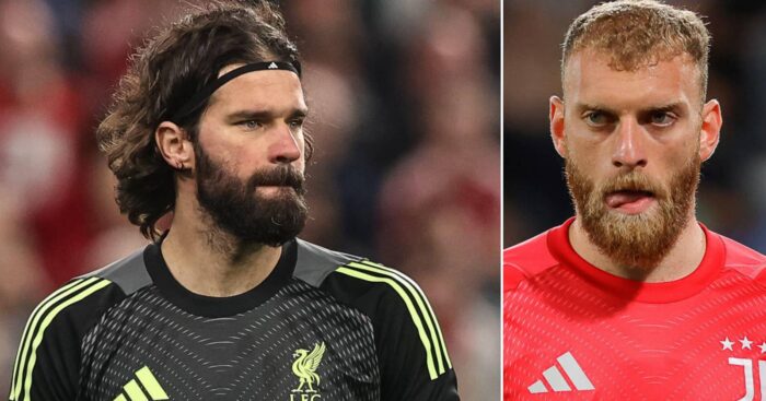 Alisson; Michele Di Gregorio Liverpool, Juventus