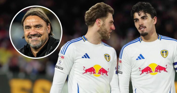 Daniel Farke has made it clear he wants to keep Pascal Struijk, seen here next to Joe Rodon, at Leeds this summer