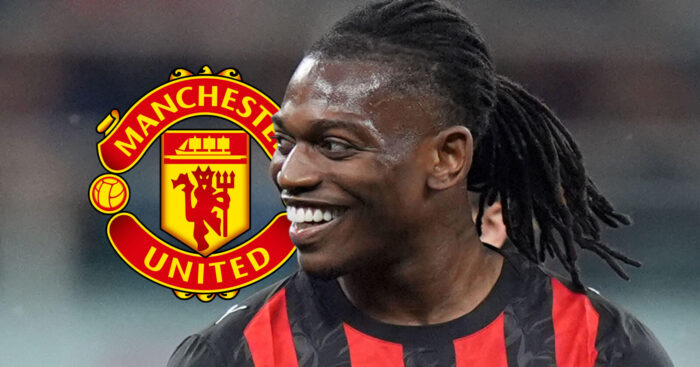 AC Milan winger Rafael Leao, Man Utd badge