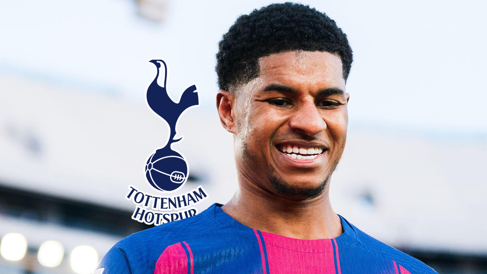 Marcus Rashford, Tottenham badge