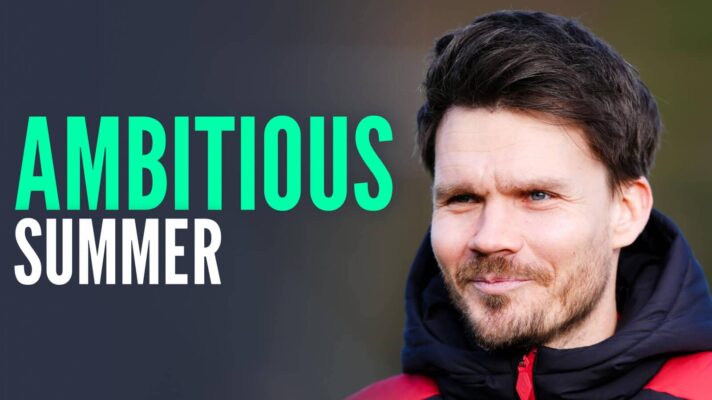 Rangers manager Danny Rohl, with caption: Ambitious summer