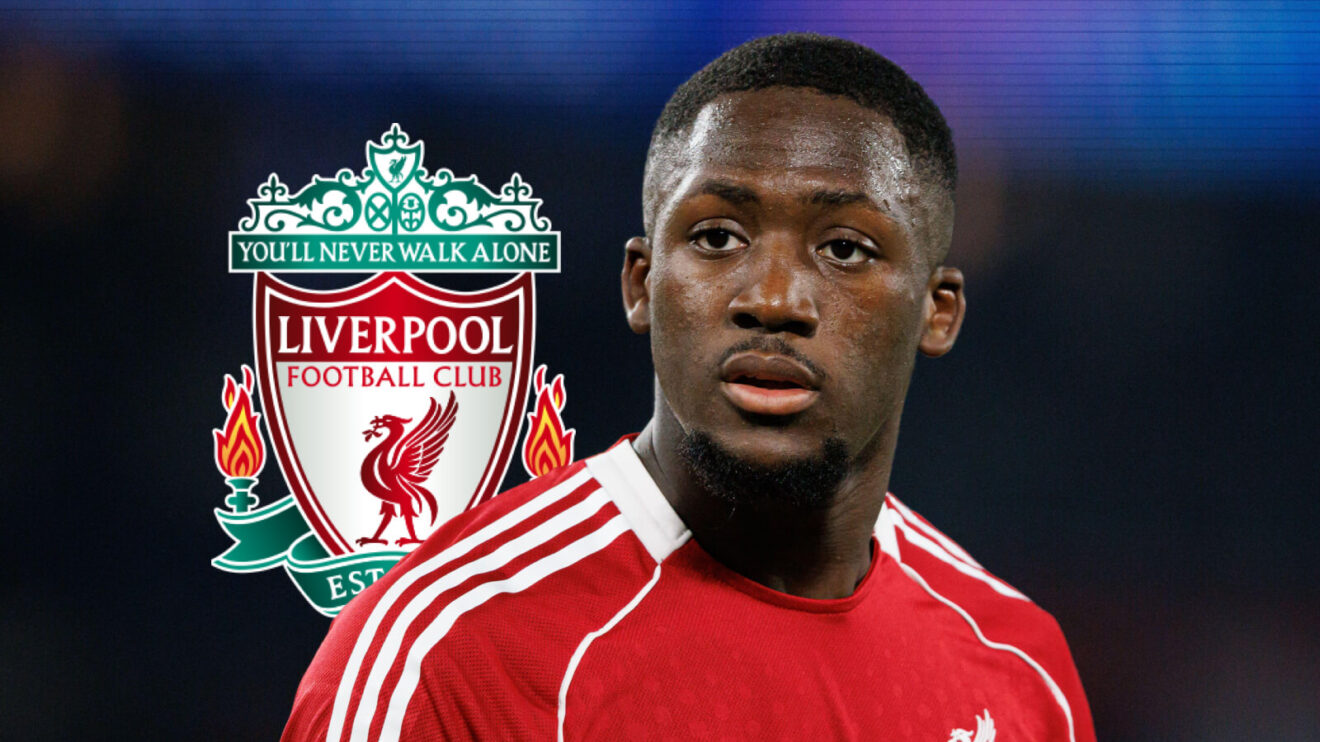 Liverpool centre-back Ibrahima Konate