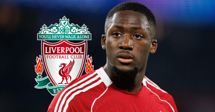 Liverpool centre-back Ibrahima Konate