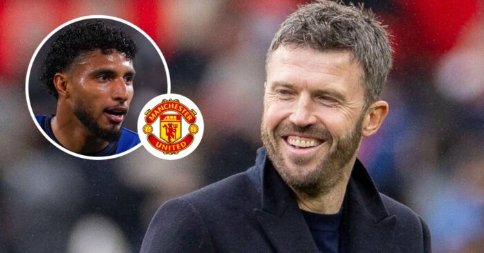 Manchester United manager Michael Carrick and Atalanta star Ederson