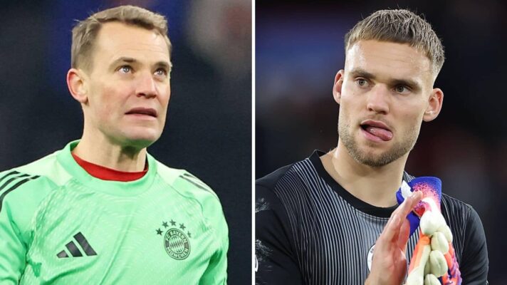 Bayern Munich veteran Manuel Neuer and Brighton star Bart Verbruggen