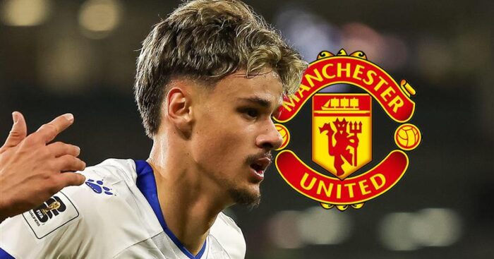 Bosnian winger Kerim Alajbegovic, Man Utd badge