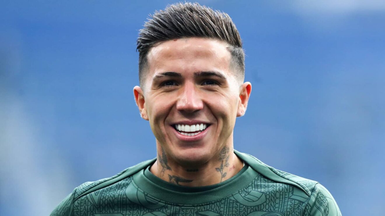 Chelsea midfielder Enzo Fernandez