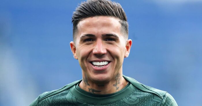 Chelsea midfielder Enzo Fernandez