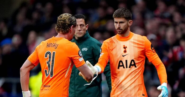 Guglielmo Vicario, Antonin Kinsky, Tottenham
