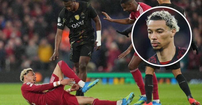 Liverpool's Hugo Ekitike has suffered a devastating Achilles tendon rupture