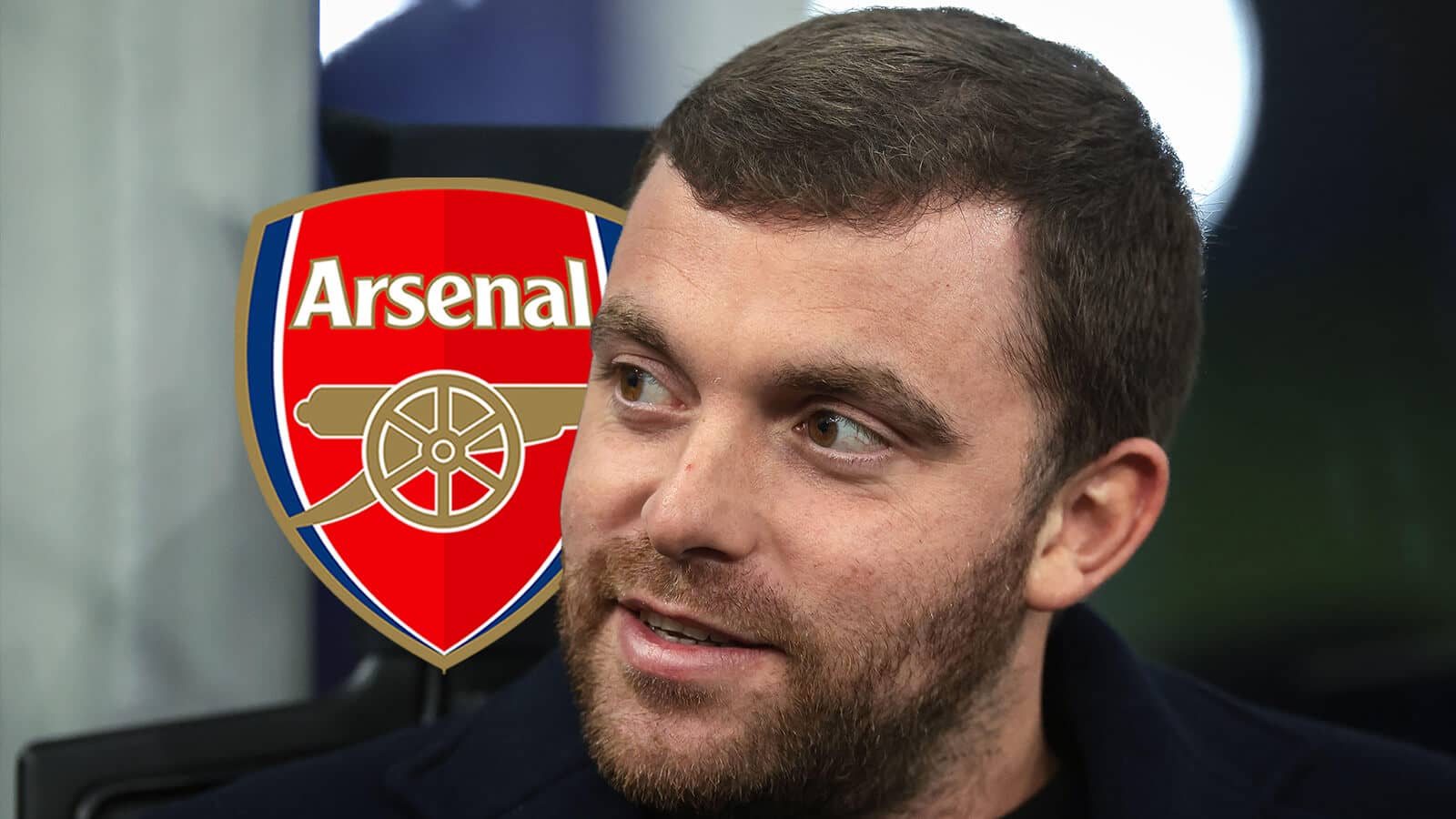 Journalist Fabrizio Romano, Arsenal badge