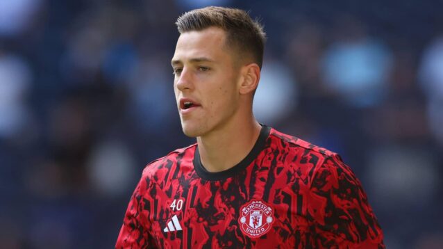 Man Utd goalkeeper Radek Vitek
