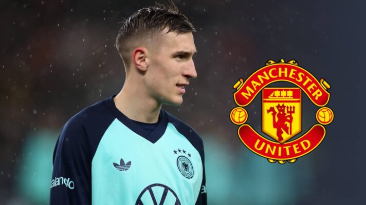 Nico Schlotterbeck with Man Utd