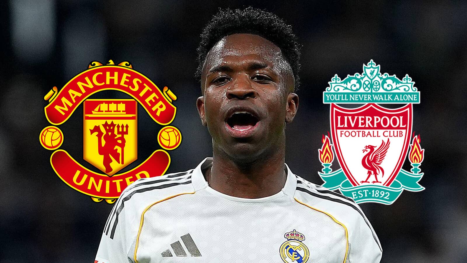 Man Utd, Liverpool in seven-way Vinicius Junior transfer battle as ‘contact made’ for Real Madrid superstar