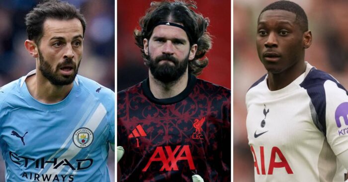Bernardo Silva, Alisson, Randal Kolo Muani all targets for Juventus