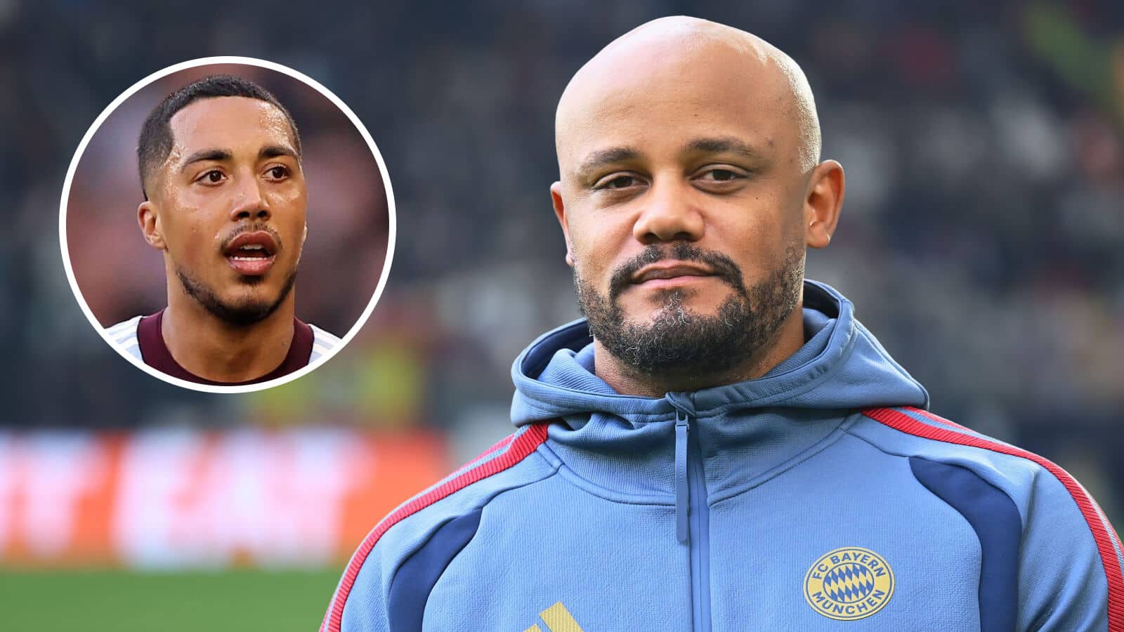 Vincent Kompany, Youri Tielemans Bayern links