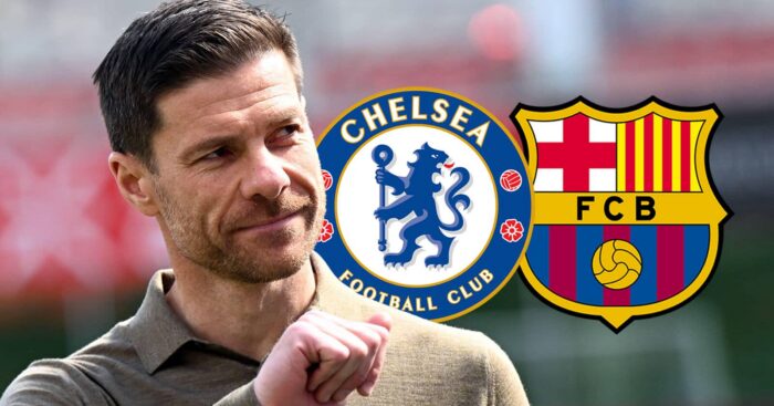 Xabi Alonso, Chelsea and Barcelona badges