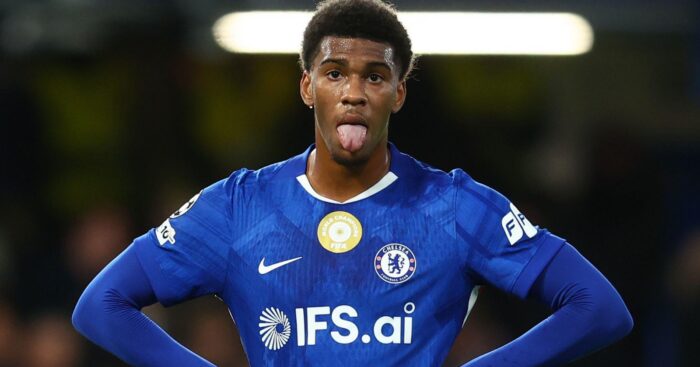 Chelsea defender Josh Acheampong, who has been linked with Manchester United - copyright TEAMtalk