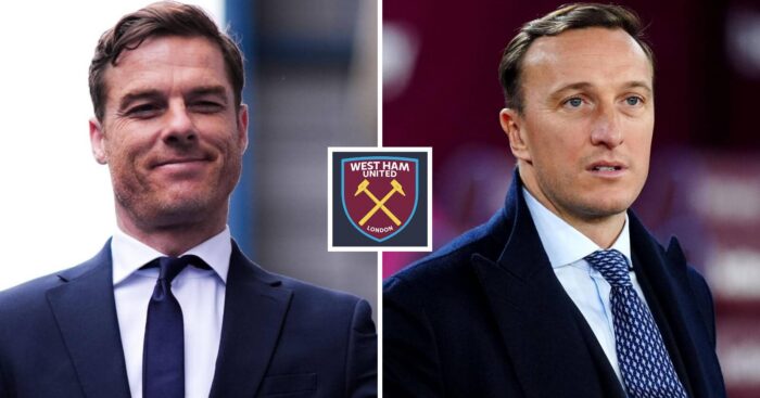 Split image of Scott Parker and Mark Noble with the West Ham United badge in between - copyright TEAMtalk