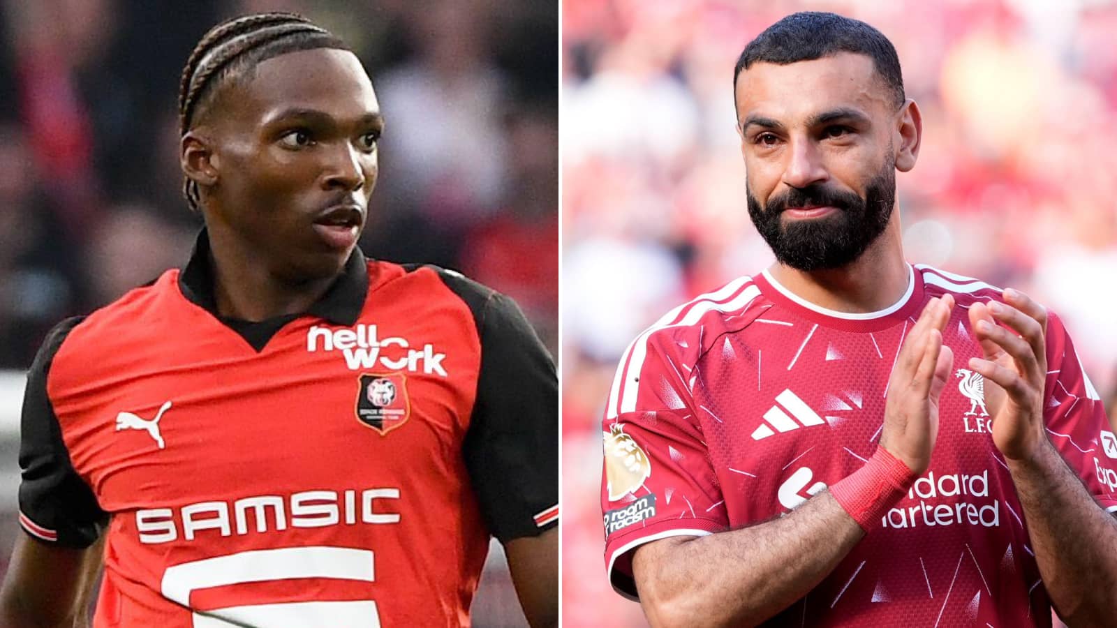 Jeremy Jacquet and Mohamed Salah
