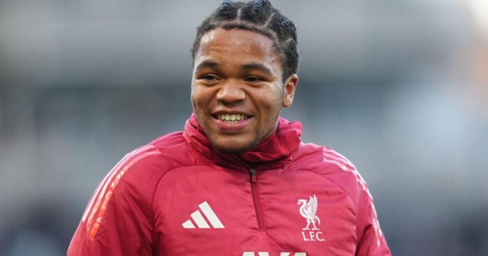 Liverpool winger Rio Ngumoha - copyright TEAMtalk