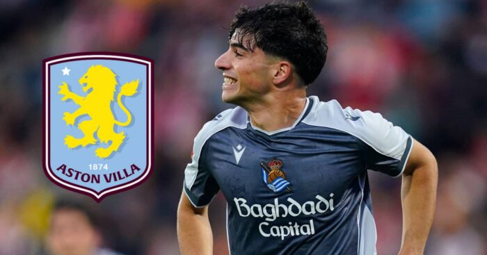 Jon Martin Sociedad is a target for Aston Villa