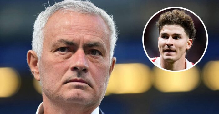 Incoming Real Madrid manager Jose Mourinho and Atletico Madrid star Julian Alvarez