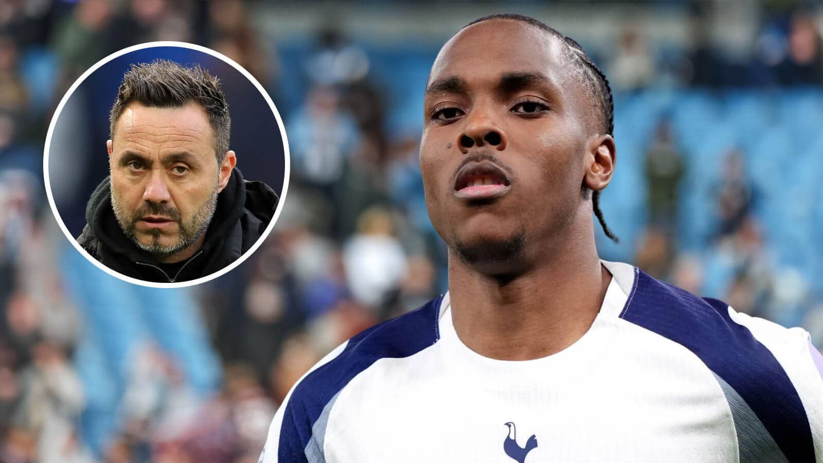 'Frustrated' Tottenham attacker targeted by Bournemouth as De Zerbi stance revealed - TEAMtalk