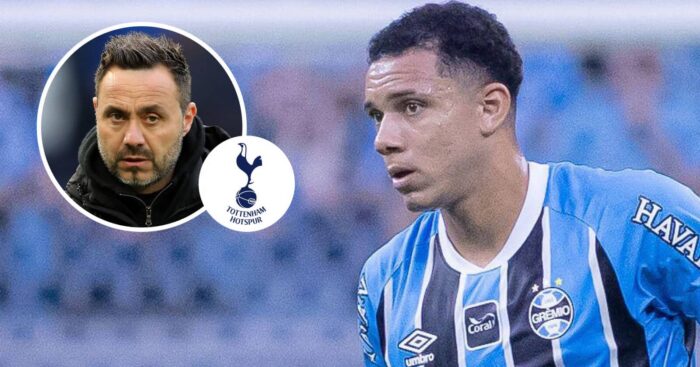 Gremio star Viery linked with Tottenham move