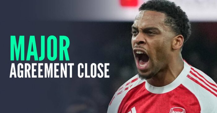 Arsenal are closing on a new deal with Jurrien Timber