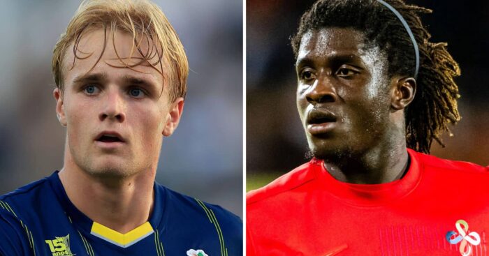 Porto star Victor Froholdt and Nordsjaelland sensation Caleb Yirenkyi