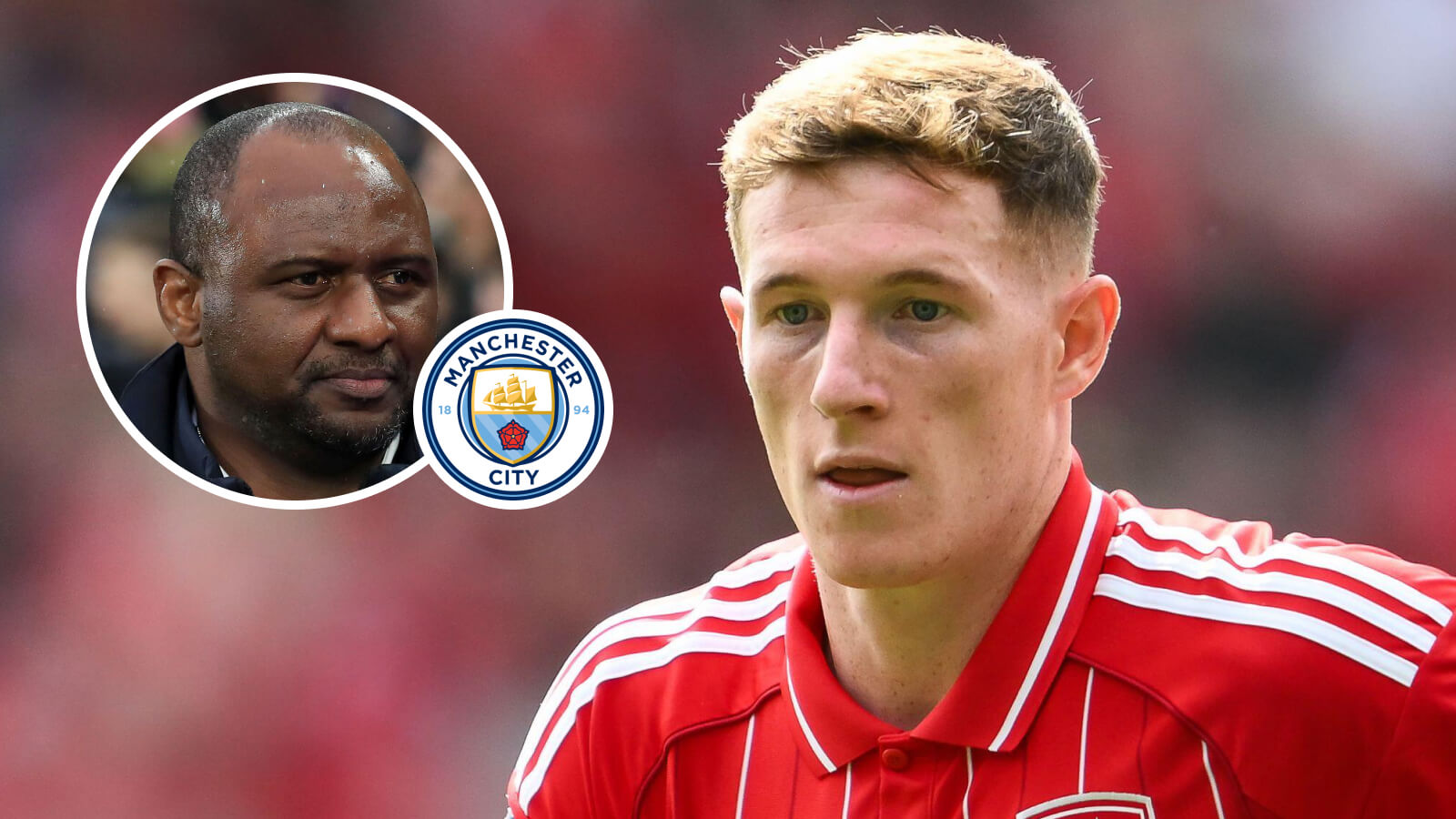 Patrick Vieira elogiou Elliott Anderson depois que Romano retirou suas afirmações de “fim de jogo”. Patrick Vieira elogiou Elliott Anderson depois que Romano retirou suas afirmações de “fim de jogo”.