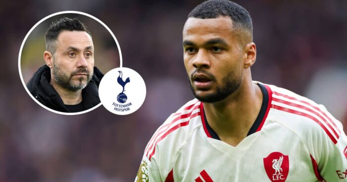 Liverpool star Cody Gakpo and Tottenham boss Roberto De Zerbi