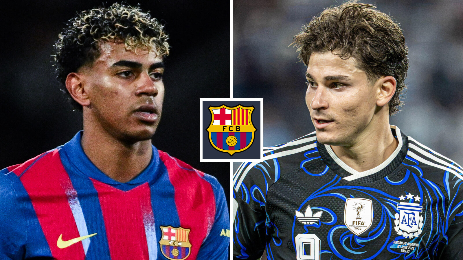 O Barcelona traçou um novo plano de Julian Alvarez para libertar Lamine Yamal. O Barcelona traçou um novo plano de Julian Alvarez para libertar Lamine Yamal.