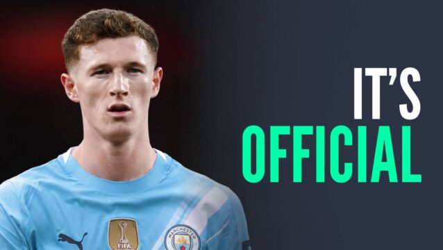Elliot Anderson has officially joined Man City