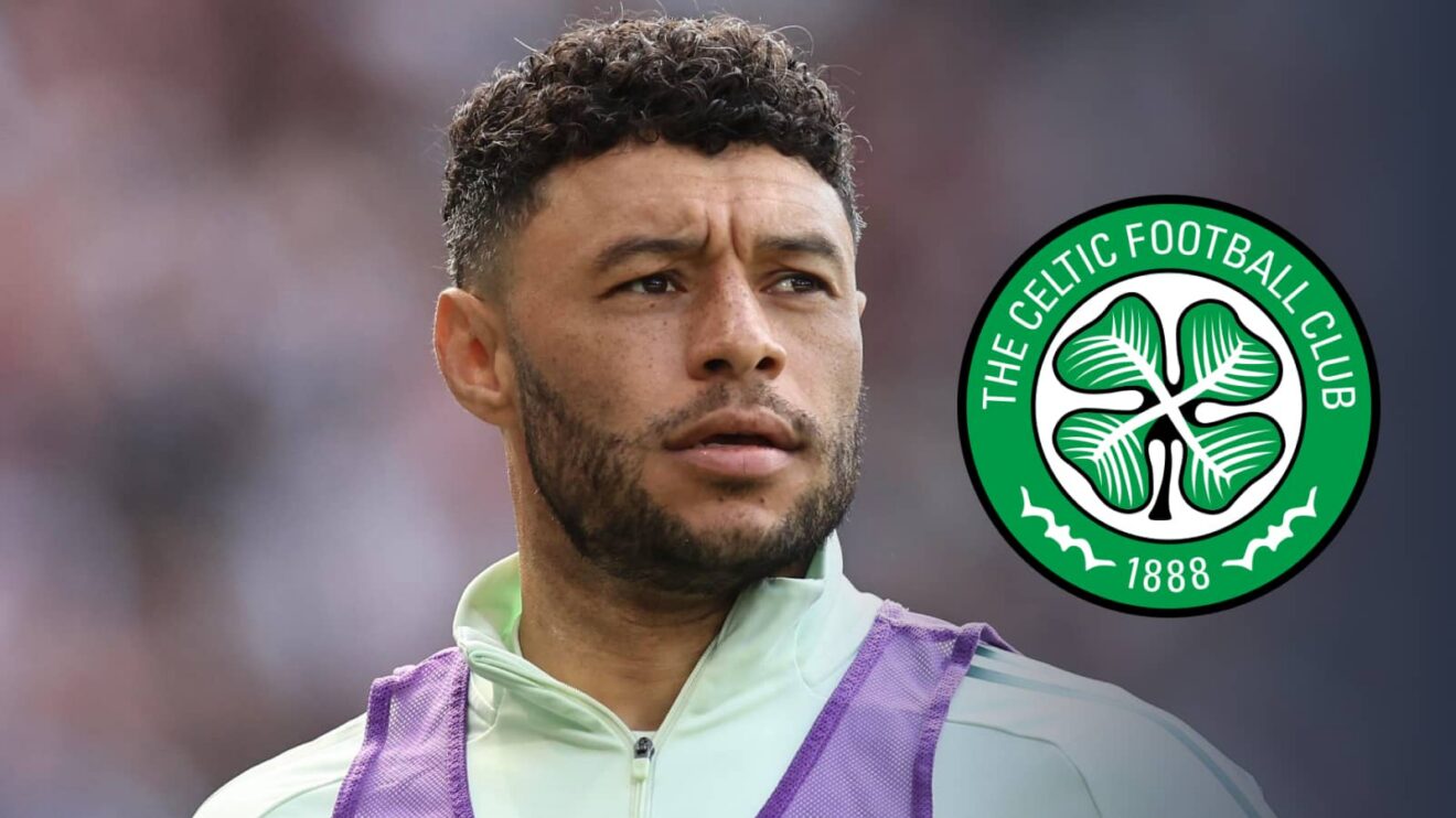 Celtic star Alex Oxlade-Chamberlain