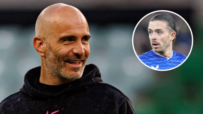 Man City boss Enzo Maresca and Jack Grealish