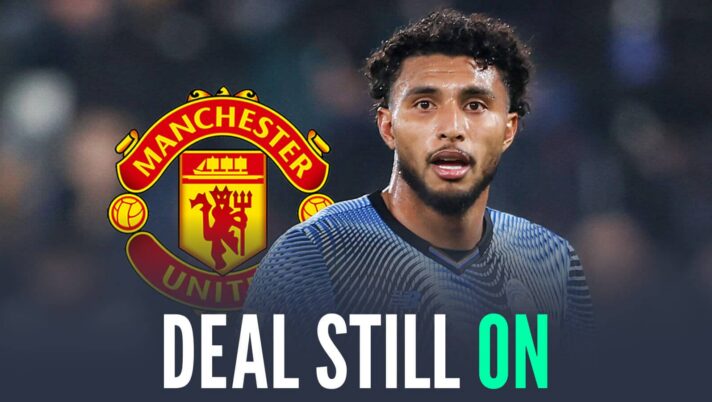 Ederson Silva with Man Utd badge