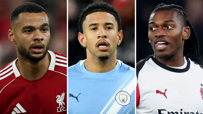 Liverpool Cody Gakpo, Man City Savinho, AC Milan Rafael Leao