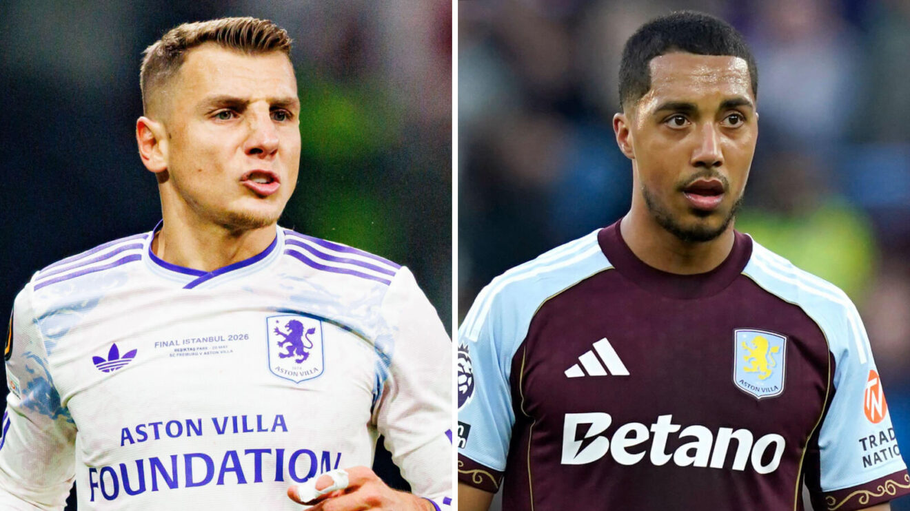 Lucas Digne, Youri Tielemans, Aston Villa