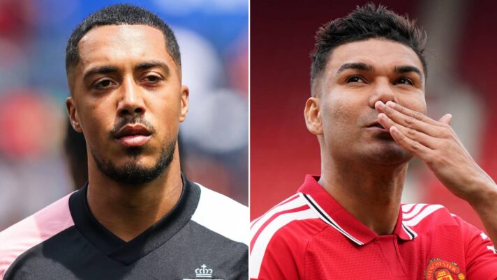 Youri Tielemans and Casemiro
