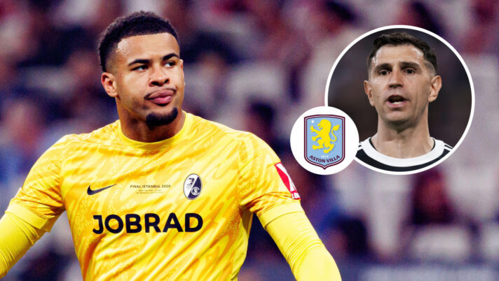 Noah Atubolu, Emi Martinez, Aston Villa