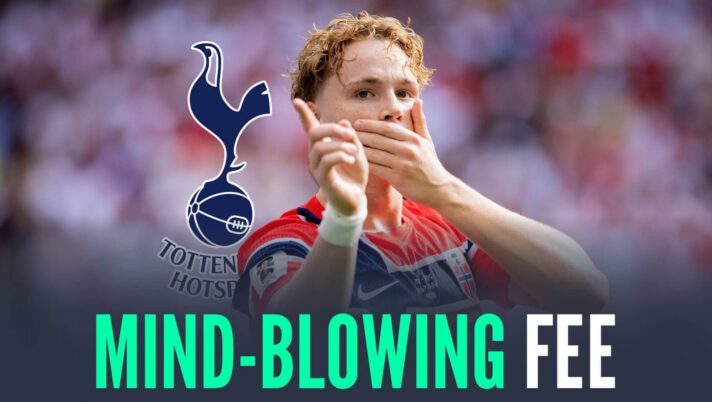 Tottenham target Andreas Schjelderup